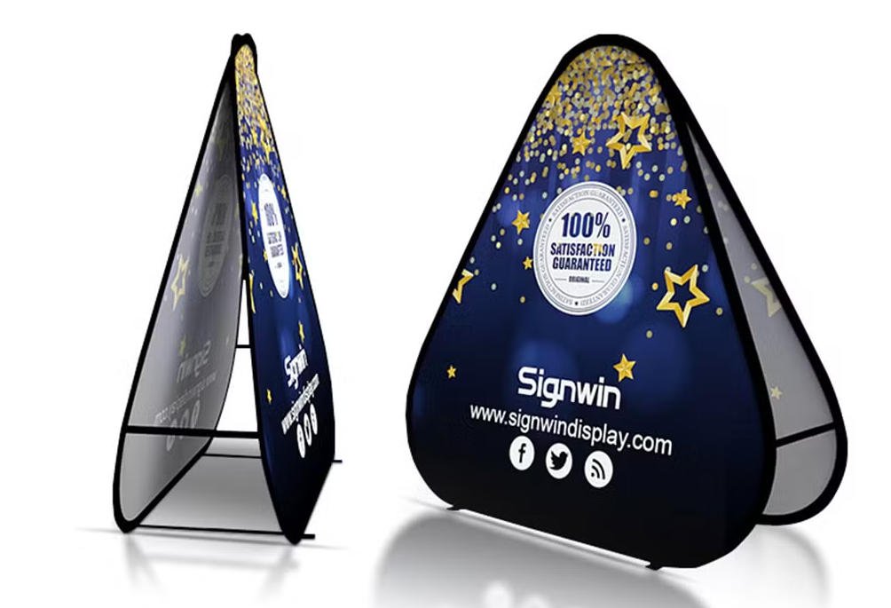 Pop Out Banner Vertikal