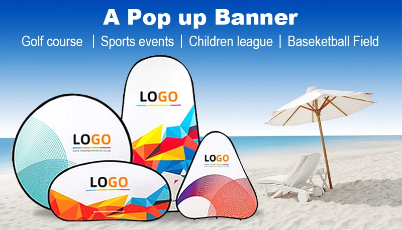 Pop Up Banner Größen und Formen im direkten Vergleich