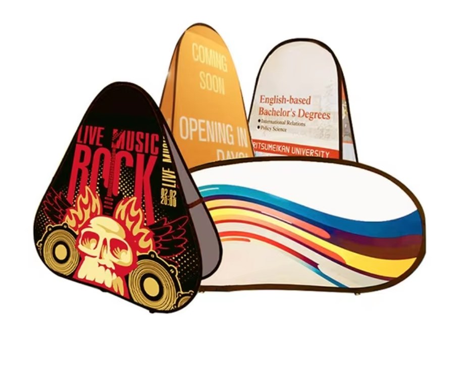 Pop-Out Beachbanner im Vergleich