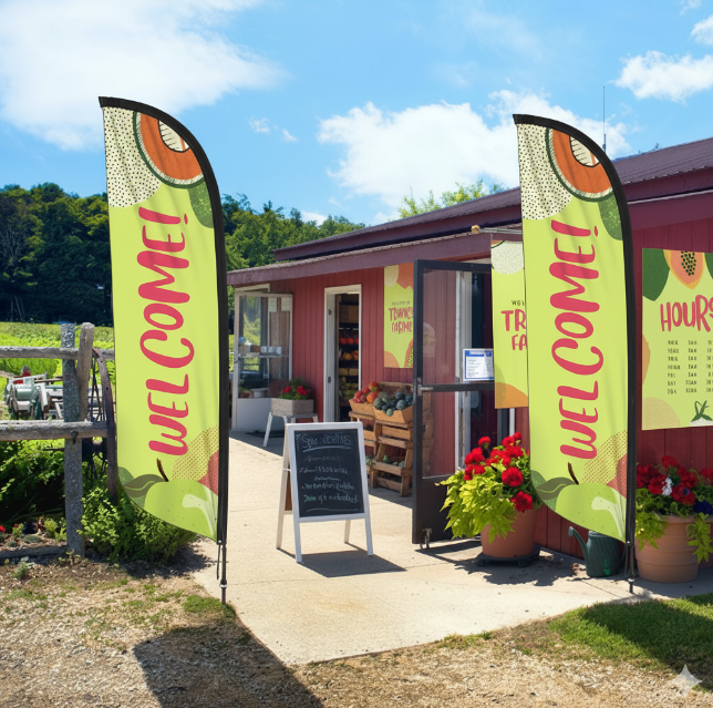 Tipps zur Auswahl der perfekten beidseitig bedruckten Beachflag