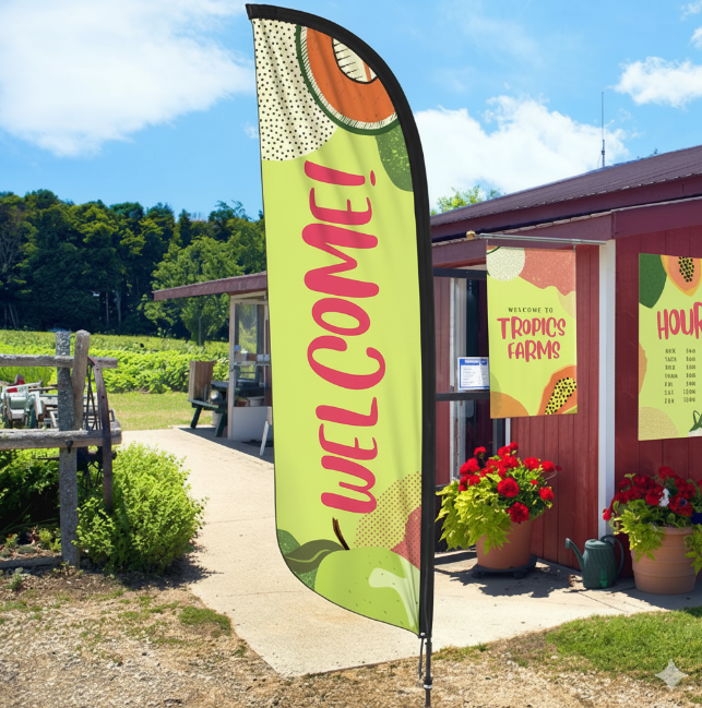 Tipps zur Auswahl der perfekten beidseitig bedruckten Beachflag