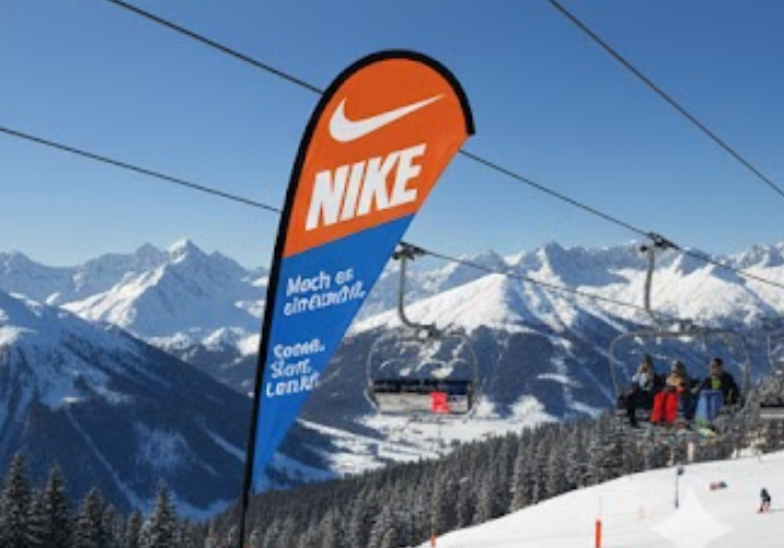 dropflag mit bodenplatte