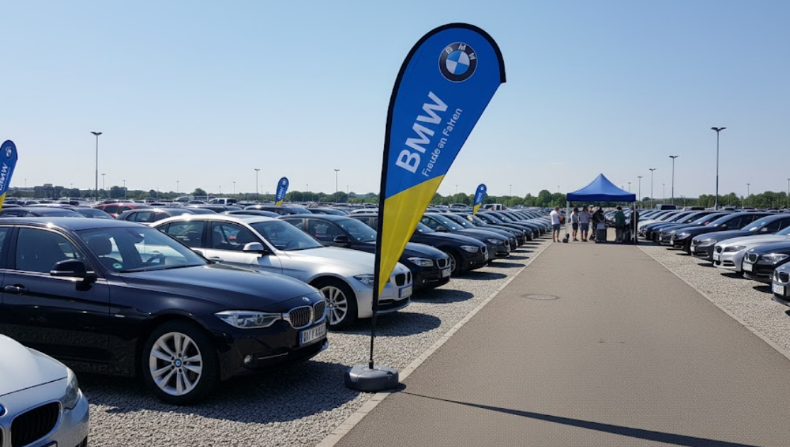 dropflag beidseitig bedruckt