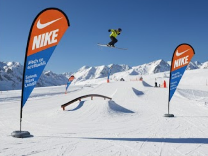 dropflag mit bodenplatte