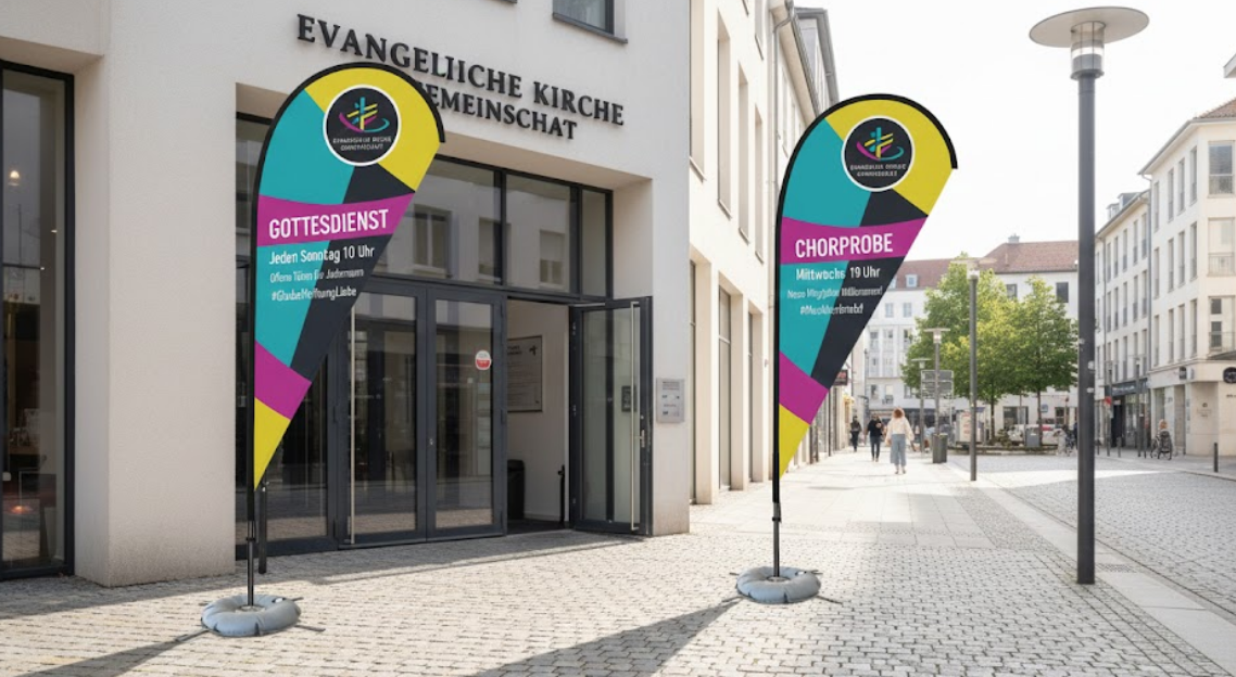 Werbefahnen Beachflags